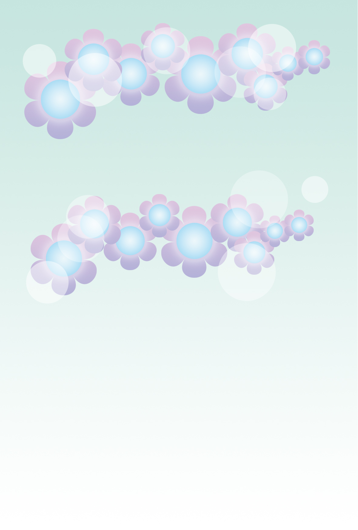 無料　寒中見舞いはがき　テンプレート