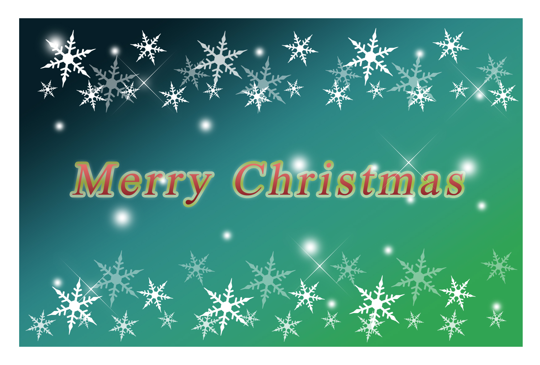 無料クリスマスカード